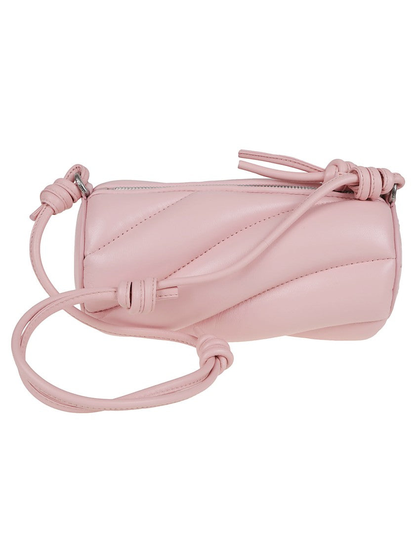 Fiorucci Baby Pink Leather Mini Mella Bag