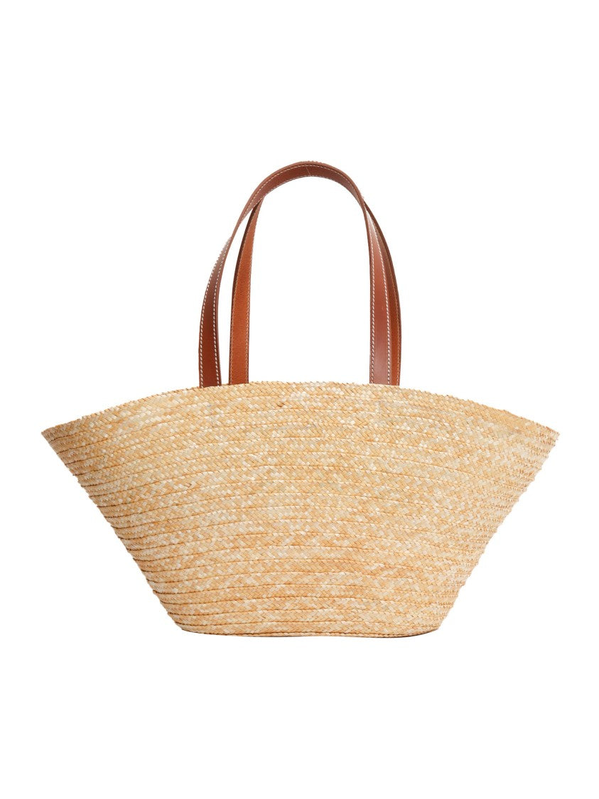 Claudio Orciani Natural Woven Tote Bag