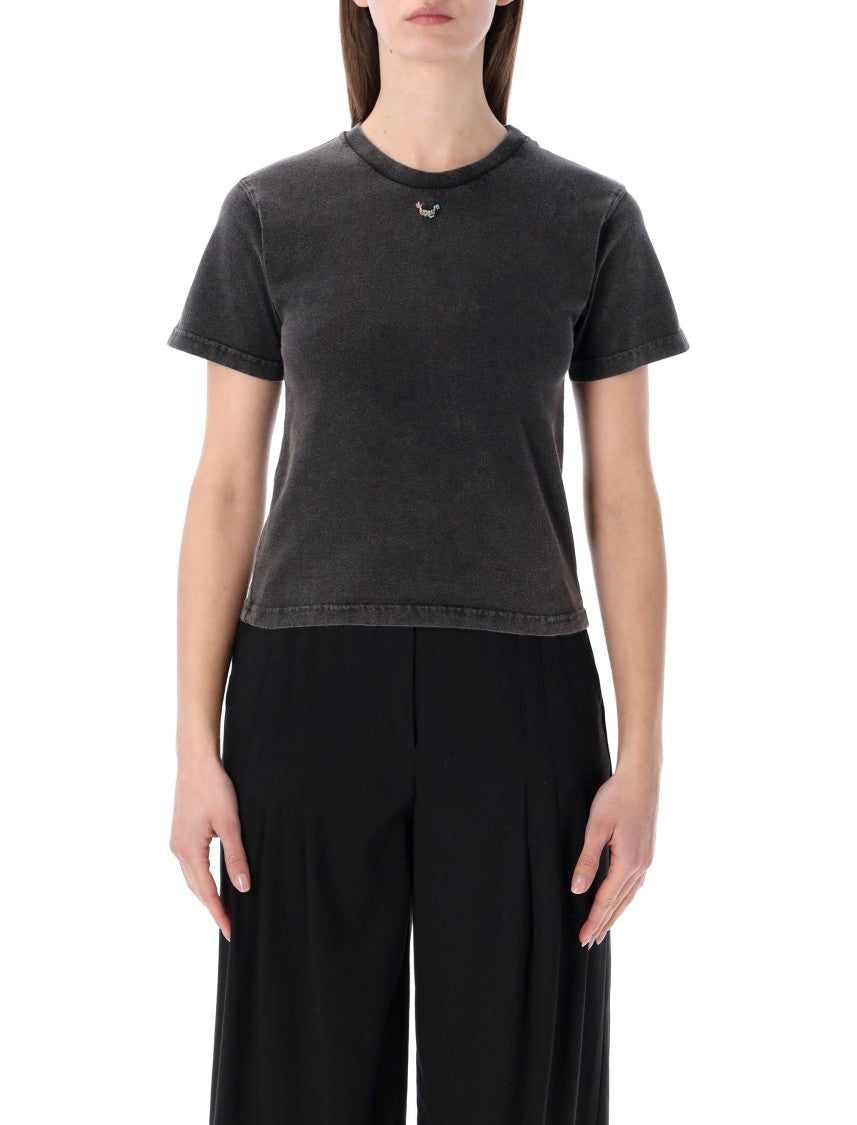 Ottolinger Washed Cotton Fitted T-Shirt