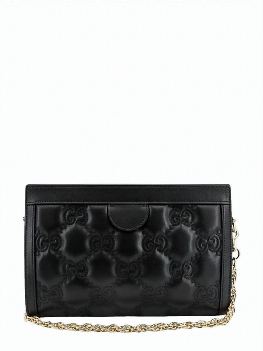 Gucci Quilted Black Shoulder Bag
