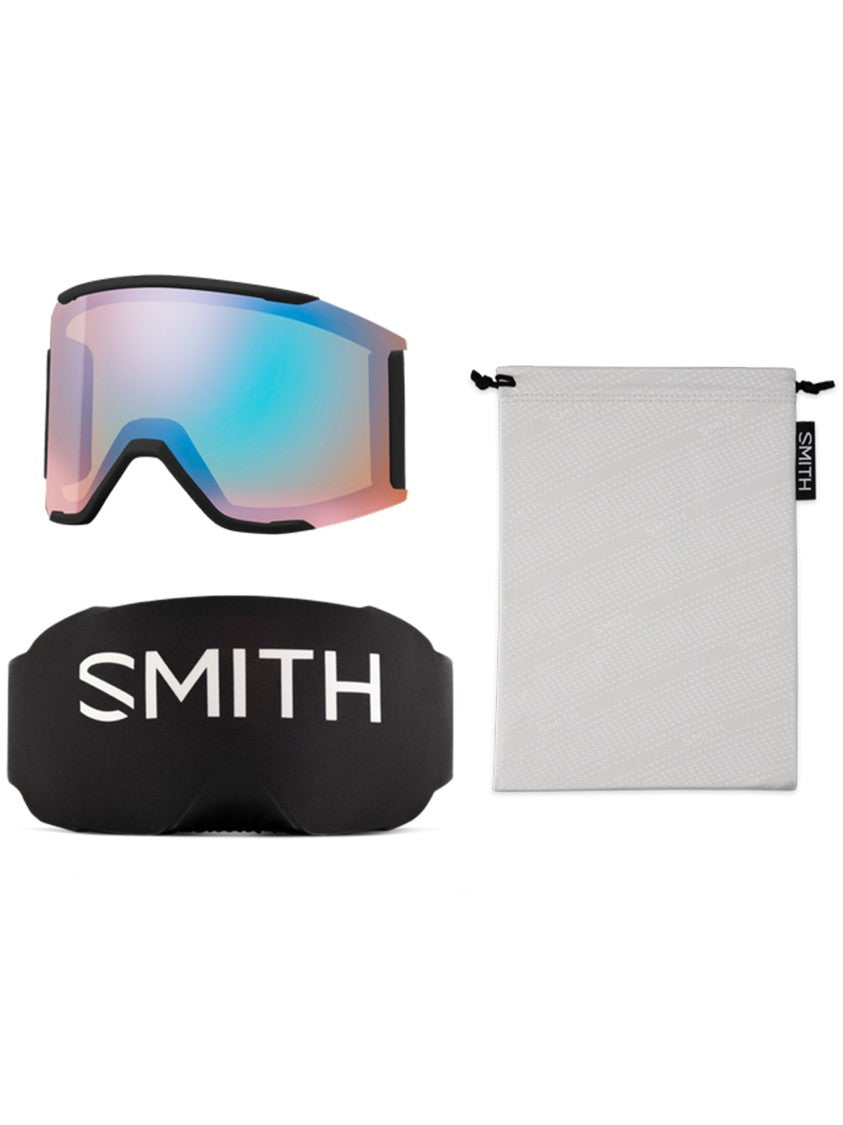 Smith Black Squad Mag Frameless Ski Goggle