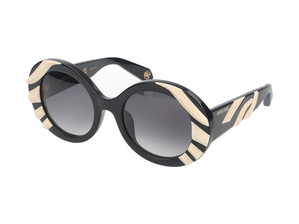 Roberto Cavalli Sunglasses Src010v 700Y Black 52/21/140