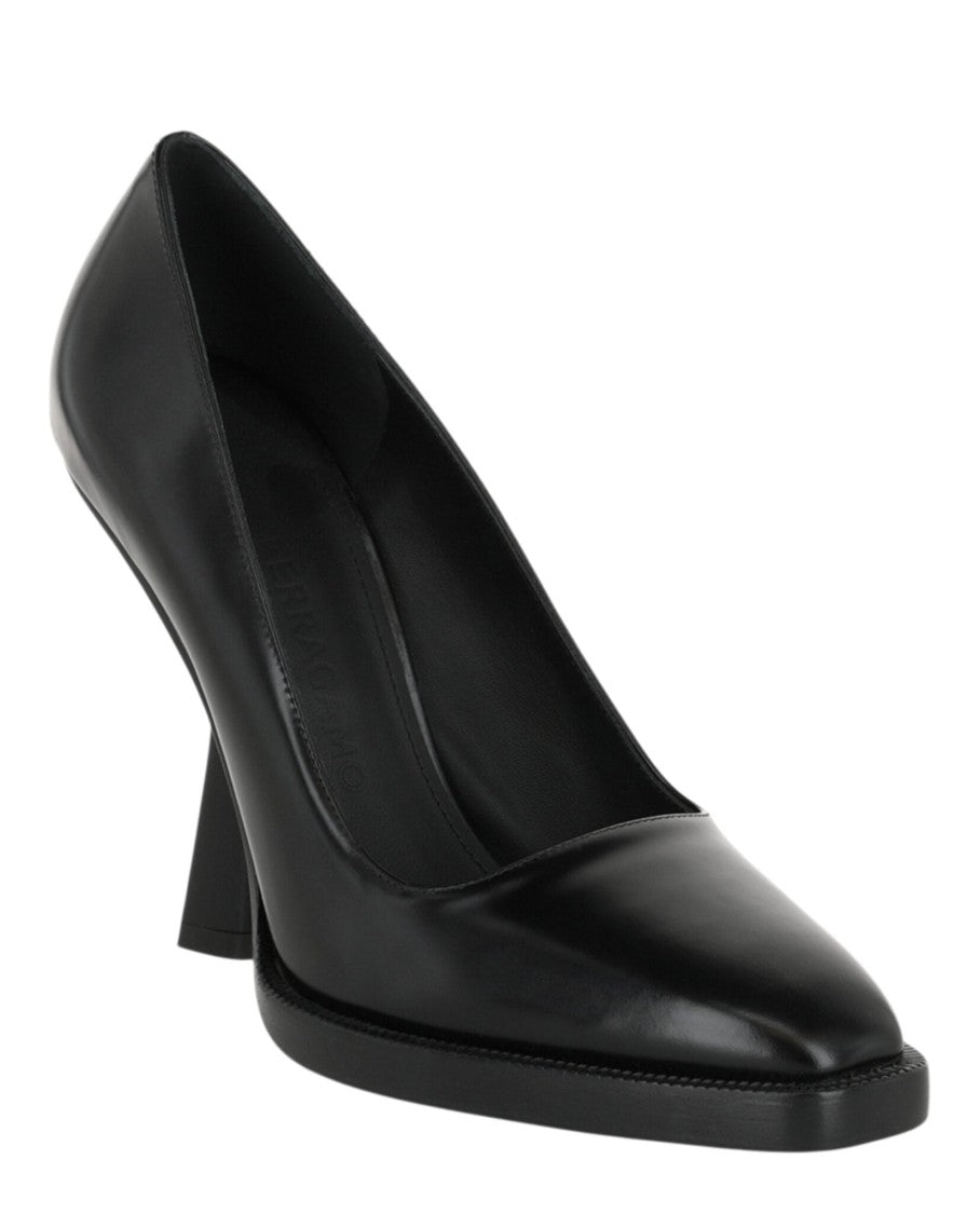 Ferragamo Anser X5 Leather Pumps