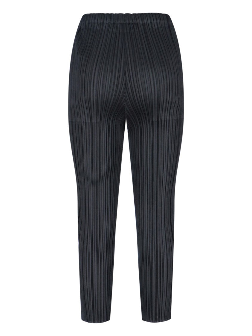 Pleats Please Pleats Please Black Pleated Trousers
