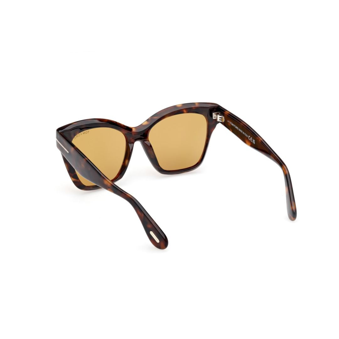Tom Ford Ft1217 Square Frame Tortoiseshell Sunglasses
