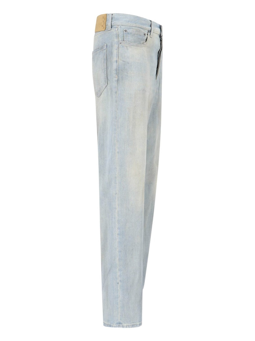 Haikure Light Blue Logan Wide-Leg Denim Jeans