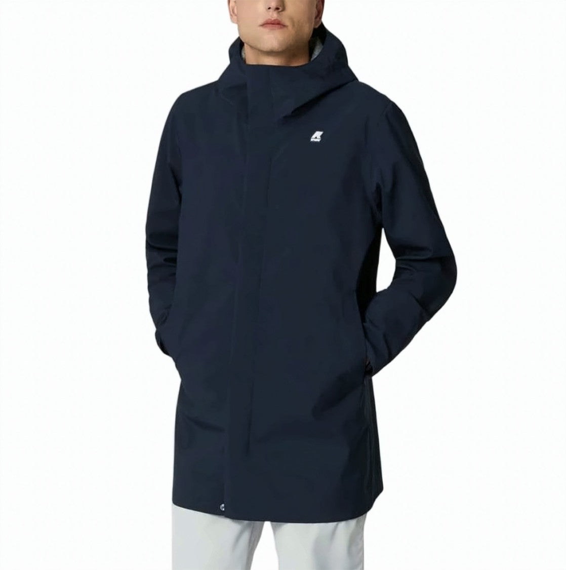 K-Way Tommy Bonded Jersey Hooded Jacket