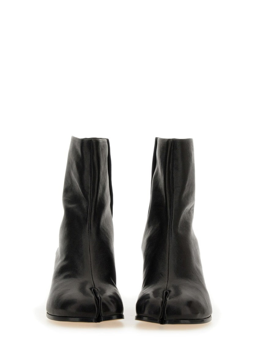Maison Margiela Tabi Split-Toe Leather Ankle Boots