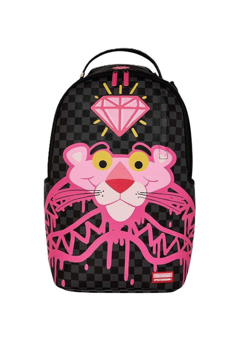 Sprayground Pink Panther Drippy Diamonds Backpack
