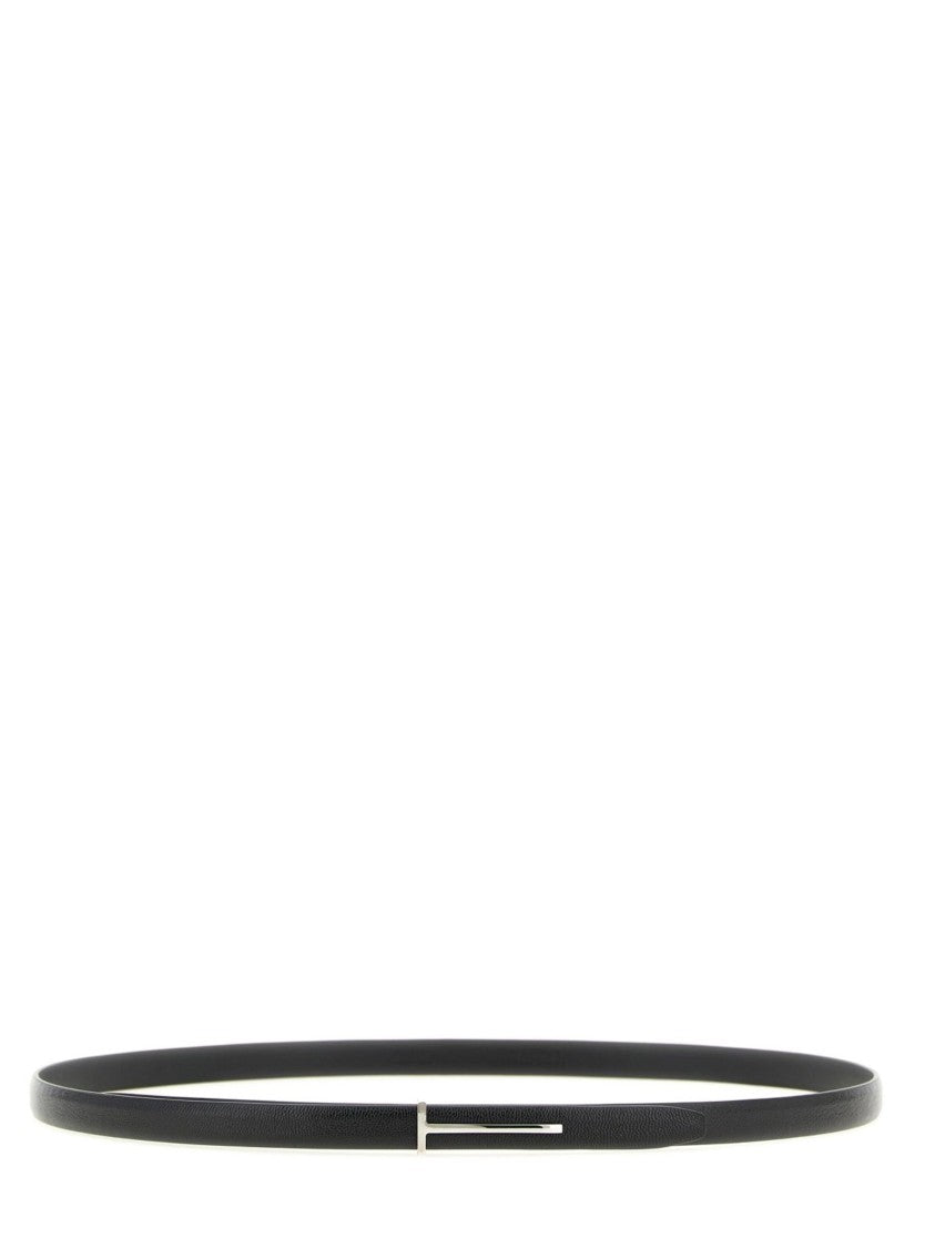 Tom Ford Black Leather Belt