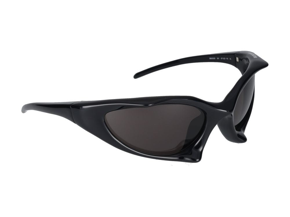 Balenciaga Sunglasses Bb0352s 001 Black Black Grey 67/23/115