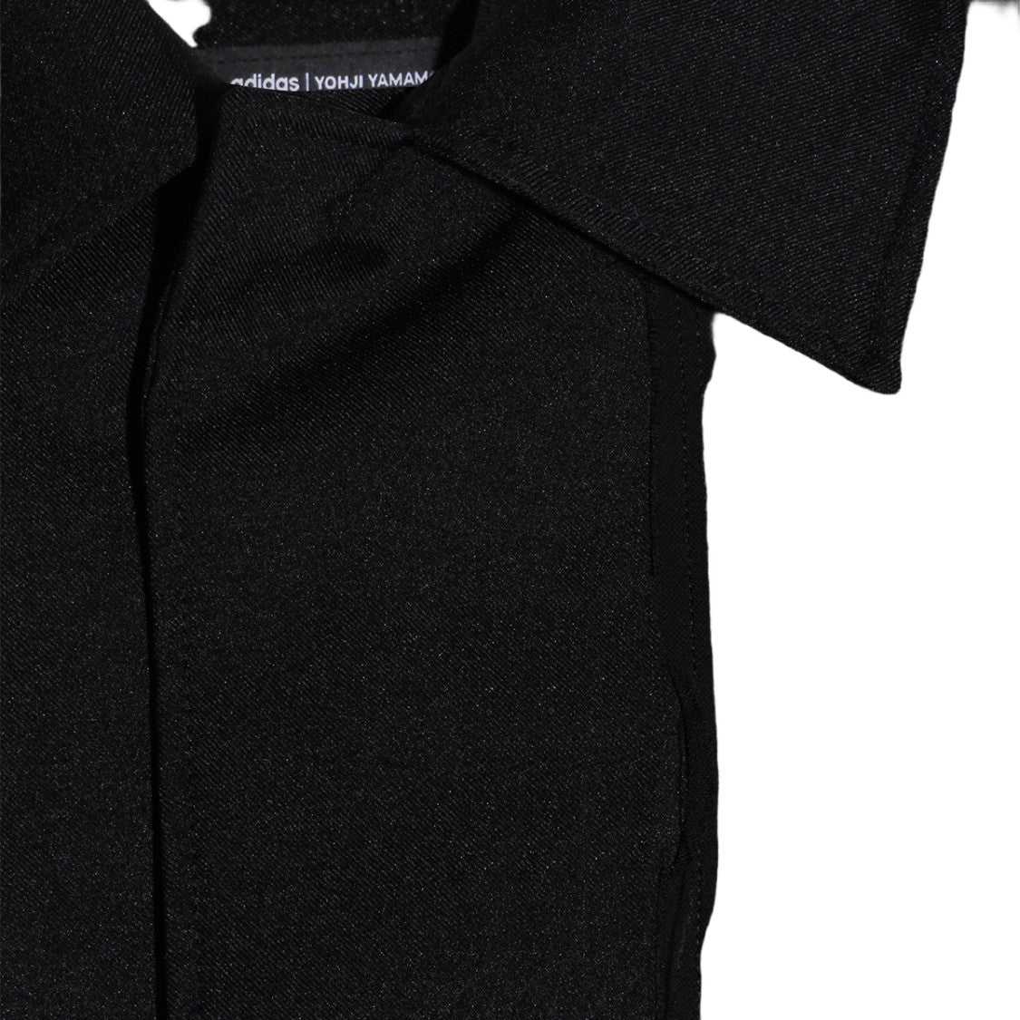 Y-3 Black Jacket With Classic Collar