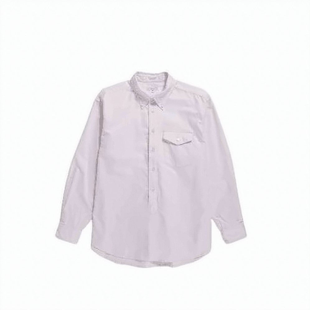 Engineered Garments Long-Sleeve Cotton Shirt With Button-Down Design And Chest Pocket
