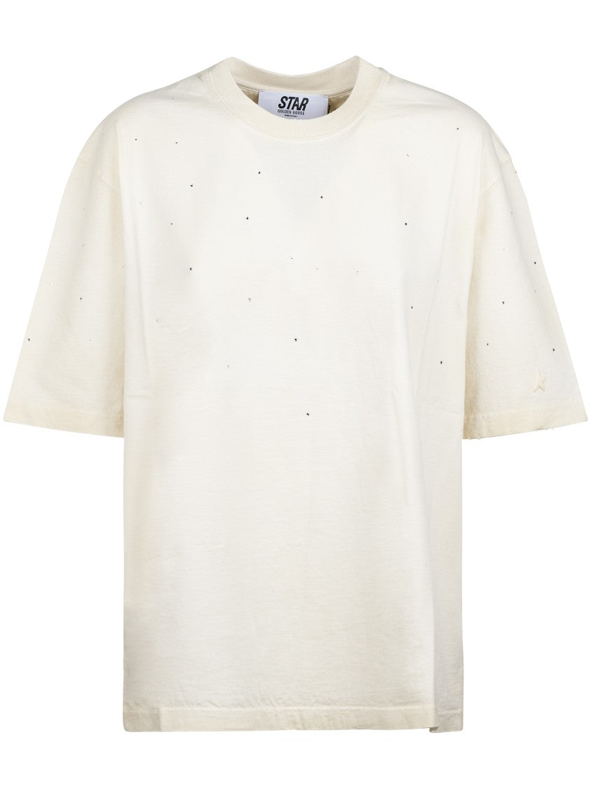 Golden Goose Star Degrade Office Vintage Cotton T-Shirt
