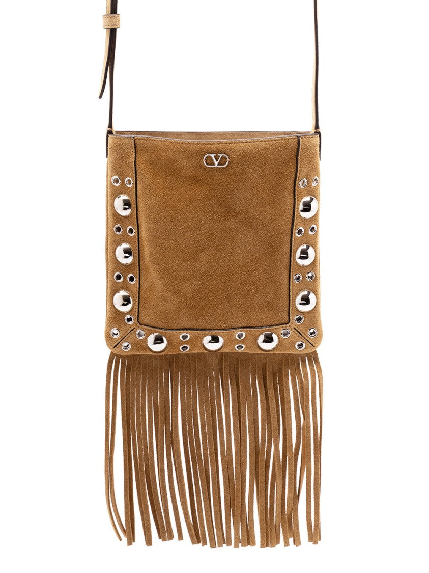 Valentino Garavani `Nellcote` Multi Studs Logo Small Bag