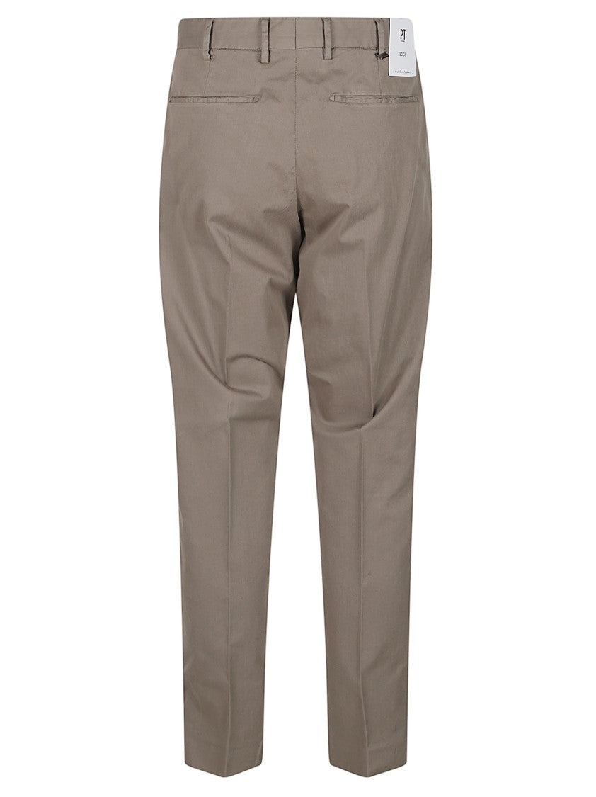 Pt Torino Rebel Straight Leg Stretch Cotton Formal Pants