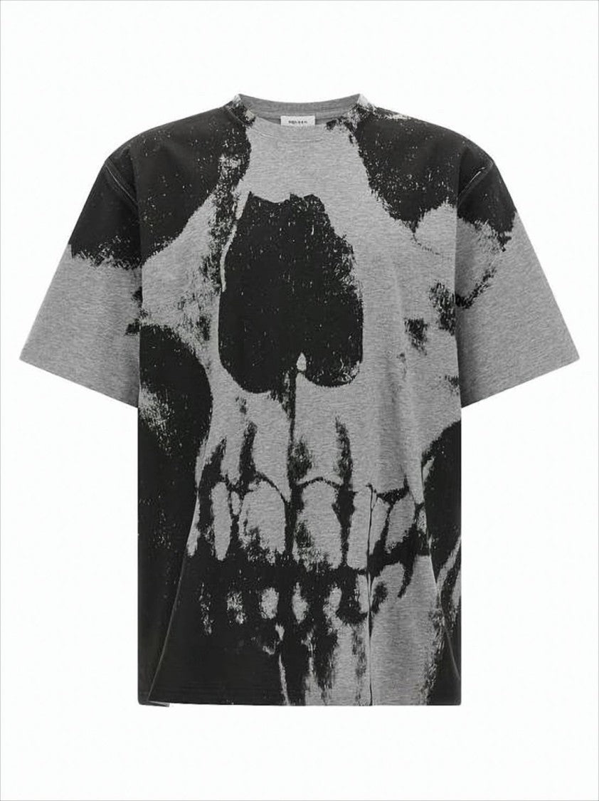 Alexander Mcqueen Graphic Skull Print Short-Sleeve T-Shirt