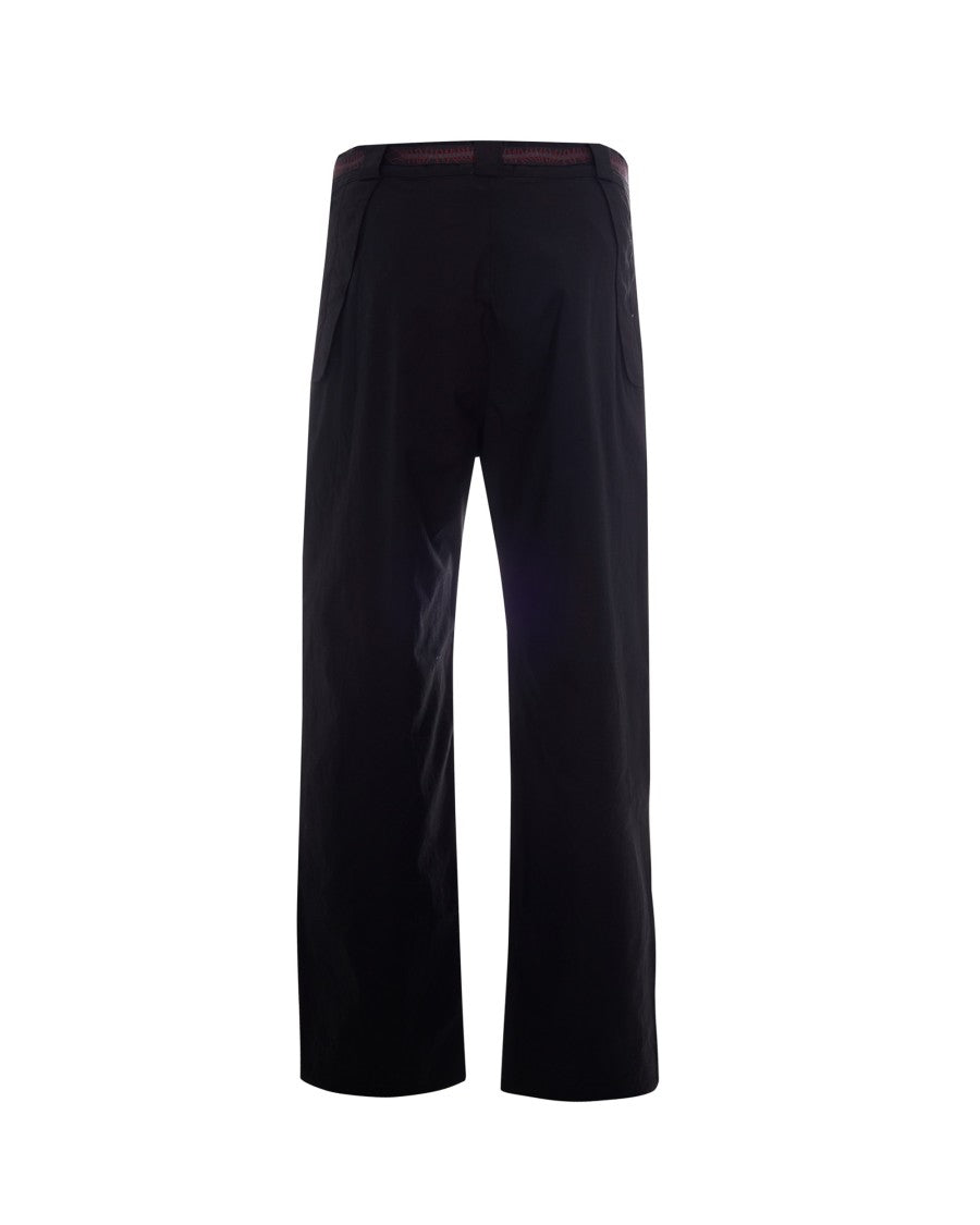Roa Centipede Buckle Black Pants