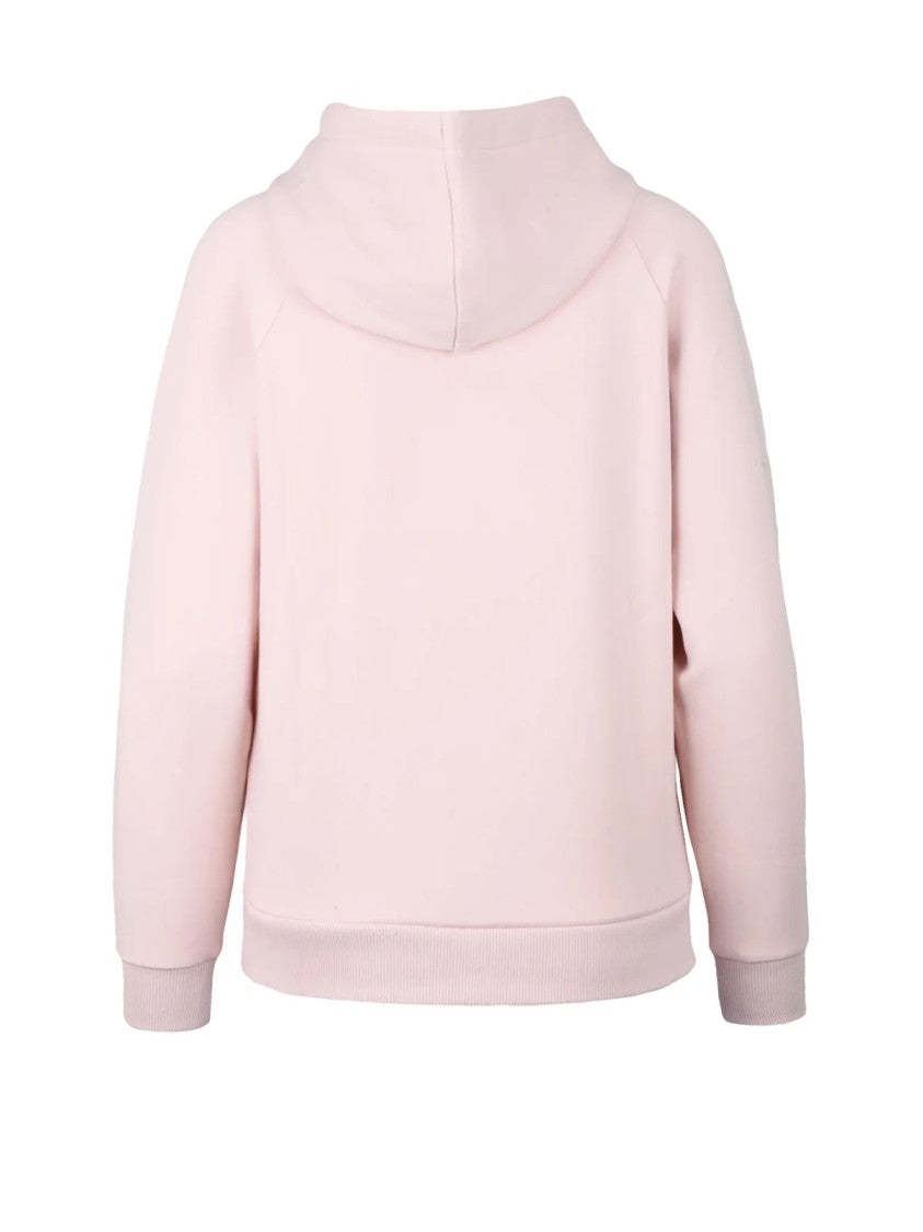 Armani Exchange Pink Slim Hooded Sweatshirt