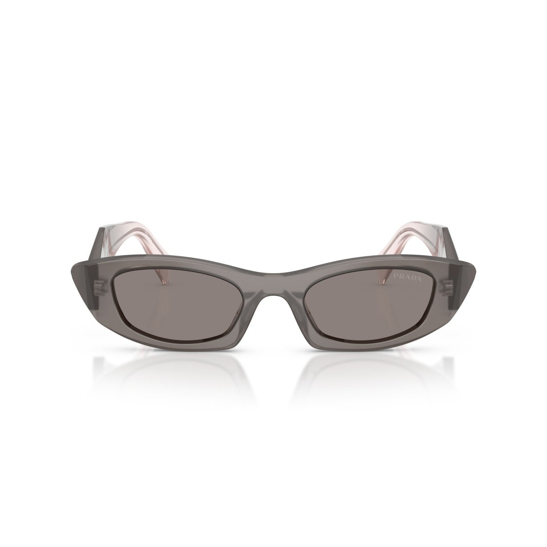 Prada 0Pr B16s Geometric Acetate Sunglasses