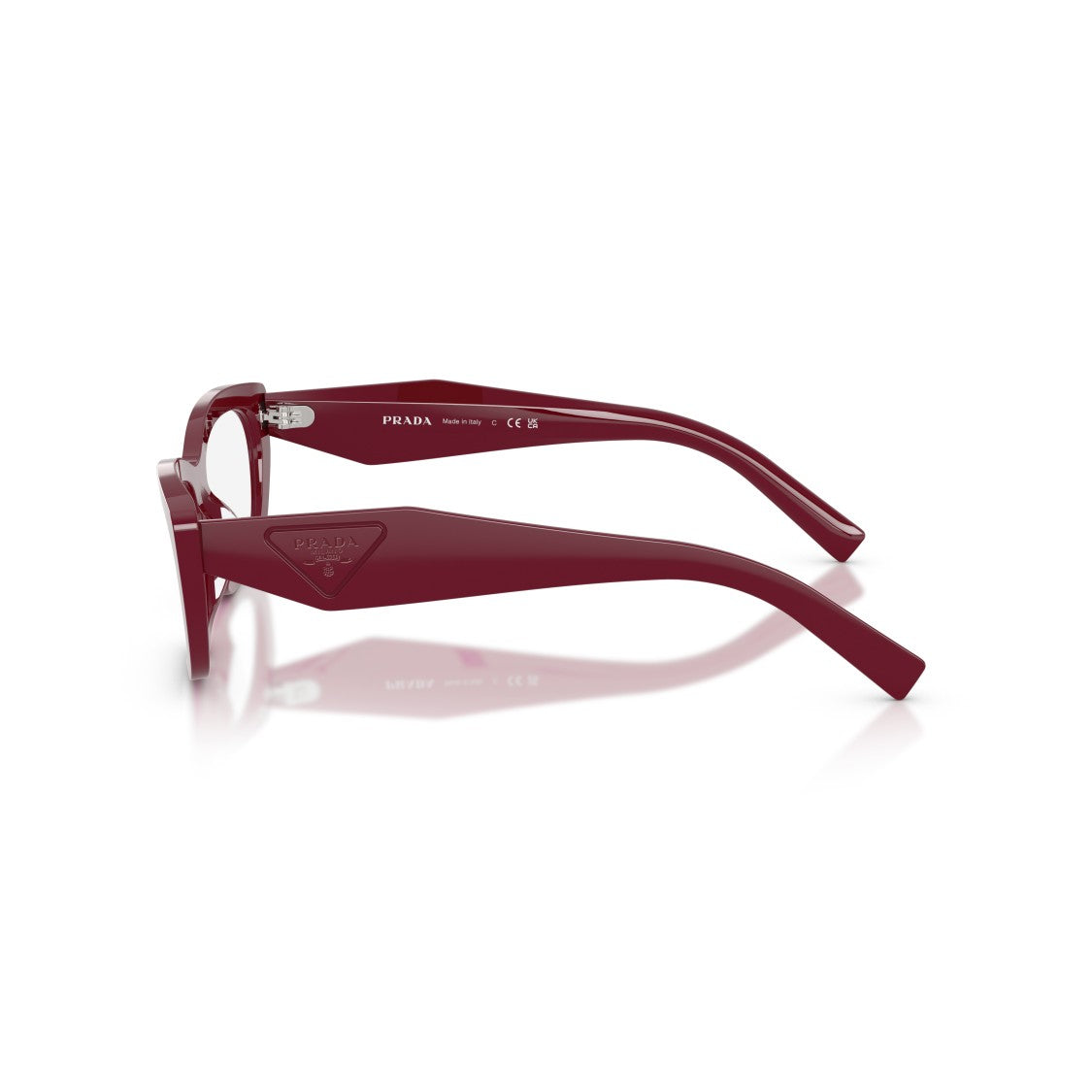 Prada 0Pr D09v Wide Acetate Rectangular Eyeglasses