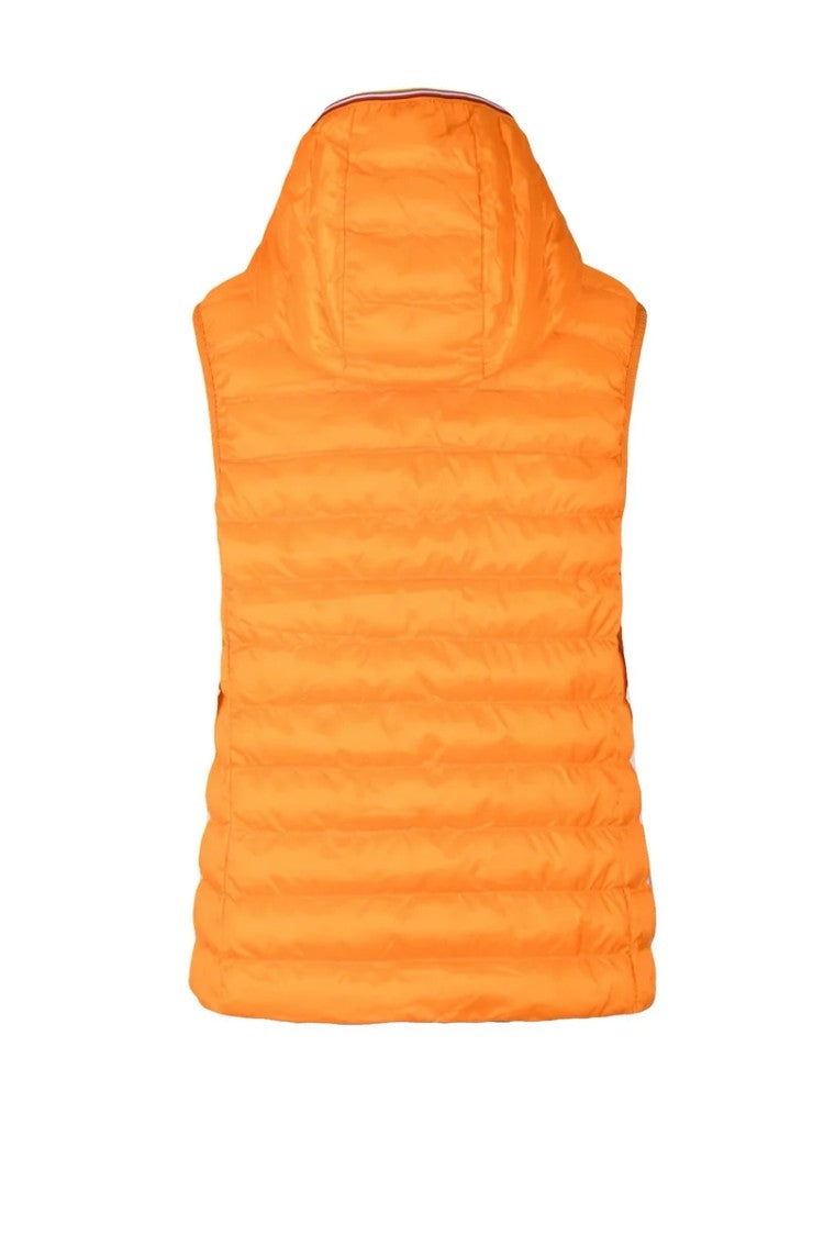 Tommy Hilfiger Orange Polyester Women's Padded Gilet