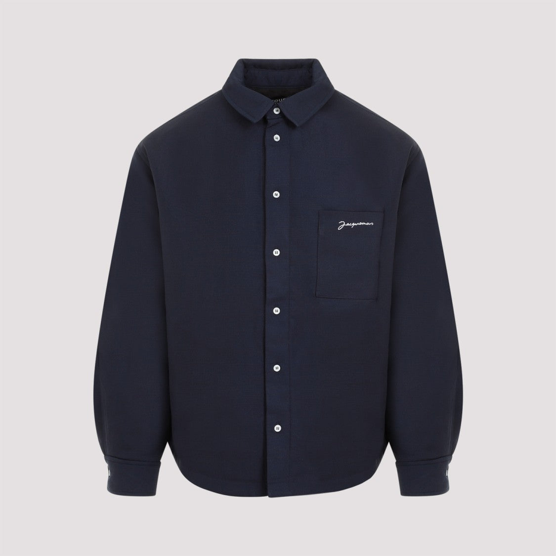 Jacquemus Dark Navy La Chemise Boulanger Shirt