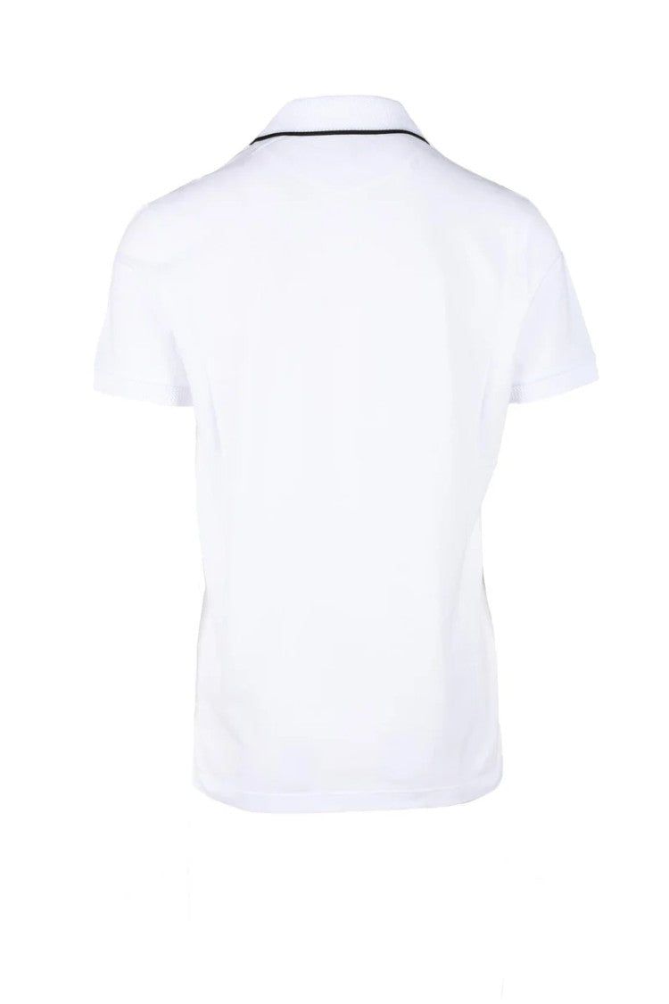 Bikkembergs White Classic Stretch Polo Shirt