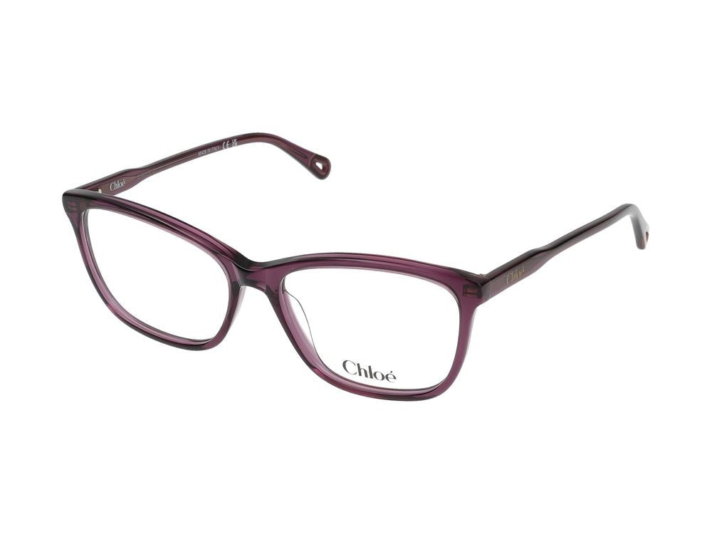 Chloé Eyeglasses Ch0318o 004 Burgundy Burgundy Tra 55/16/140