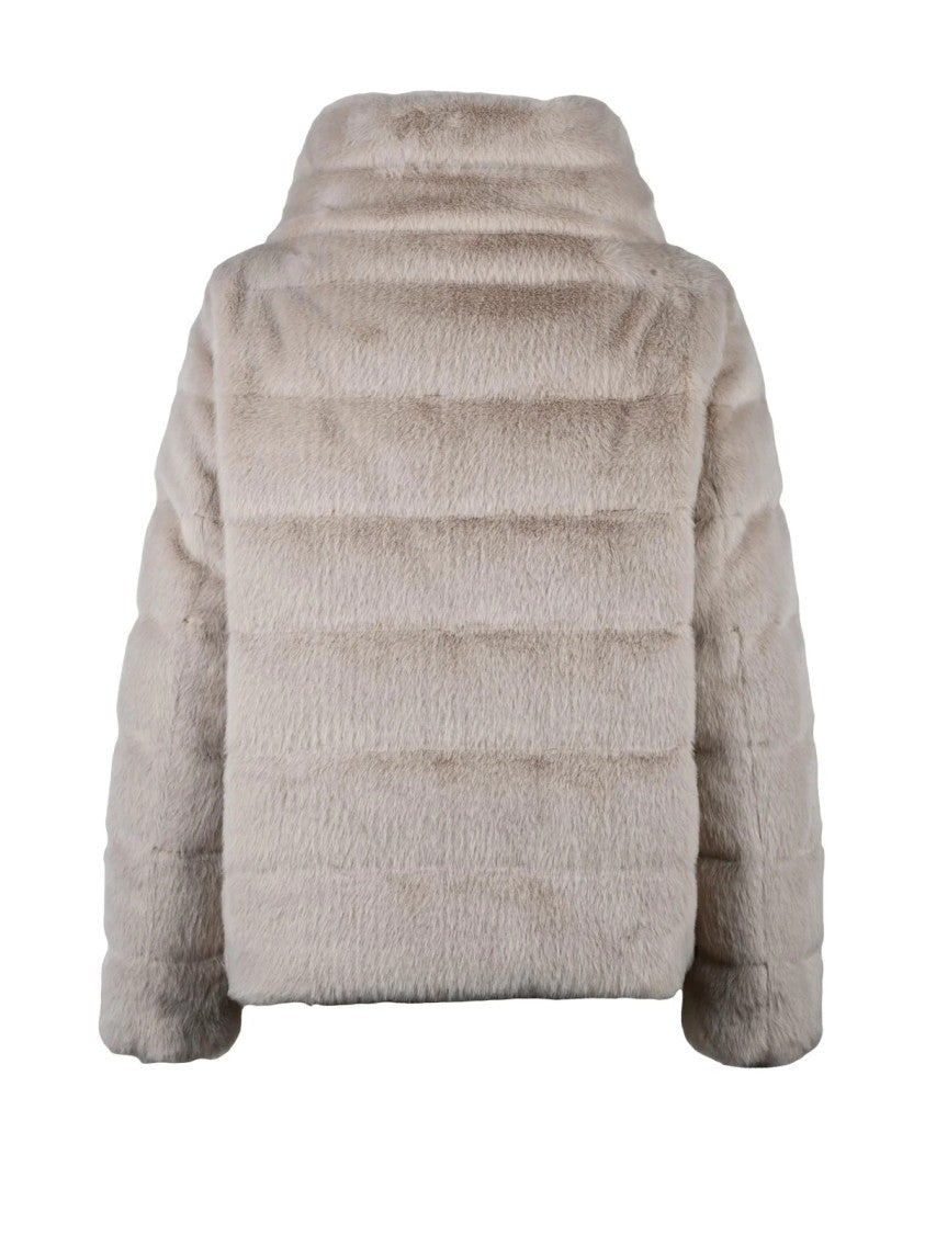 Herno Beige Polyester Eco Jacket