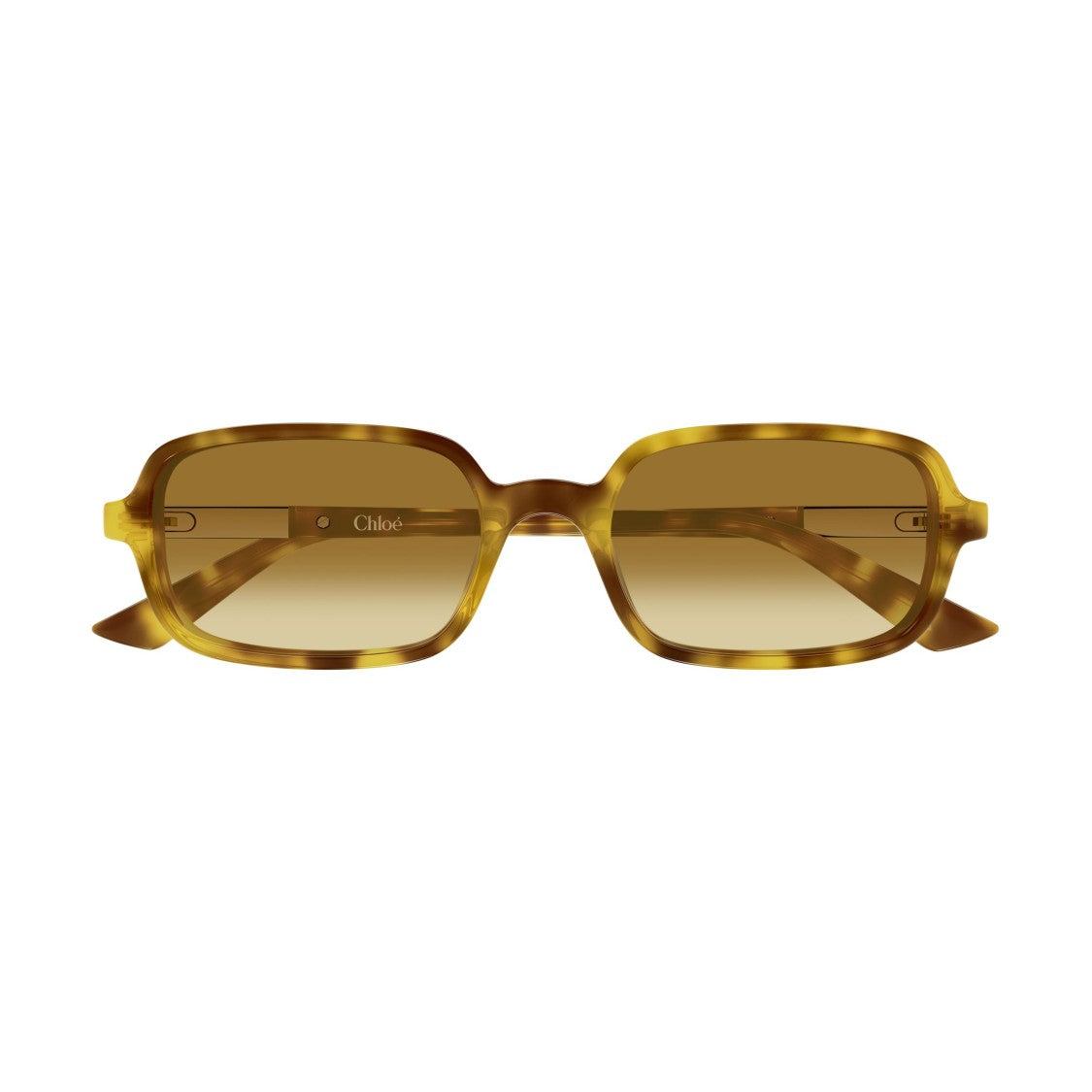 Chloé Oversized Tortoiseshell Square Sunglasses With Gradient Lenses
