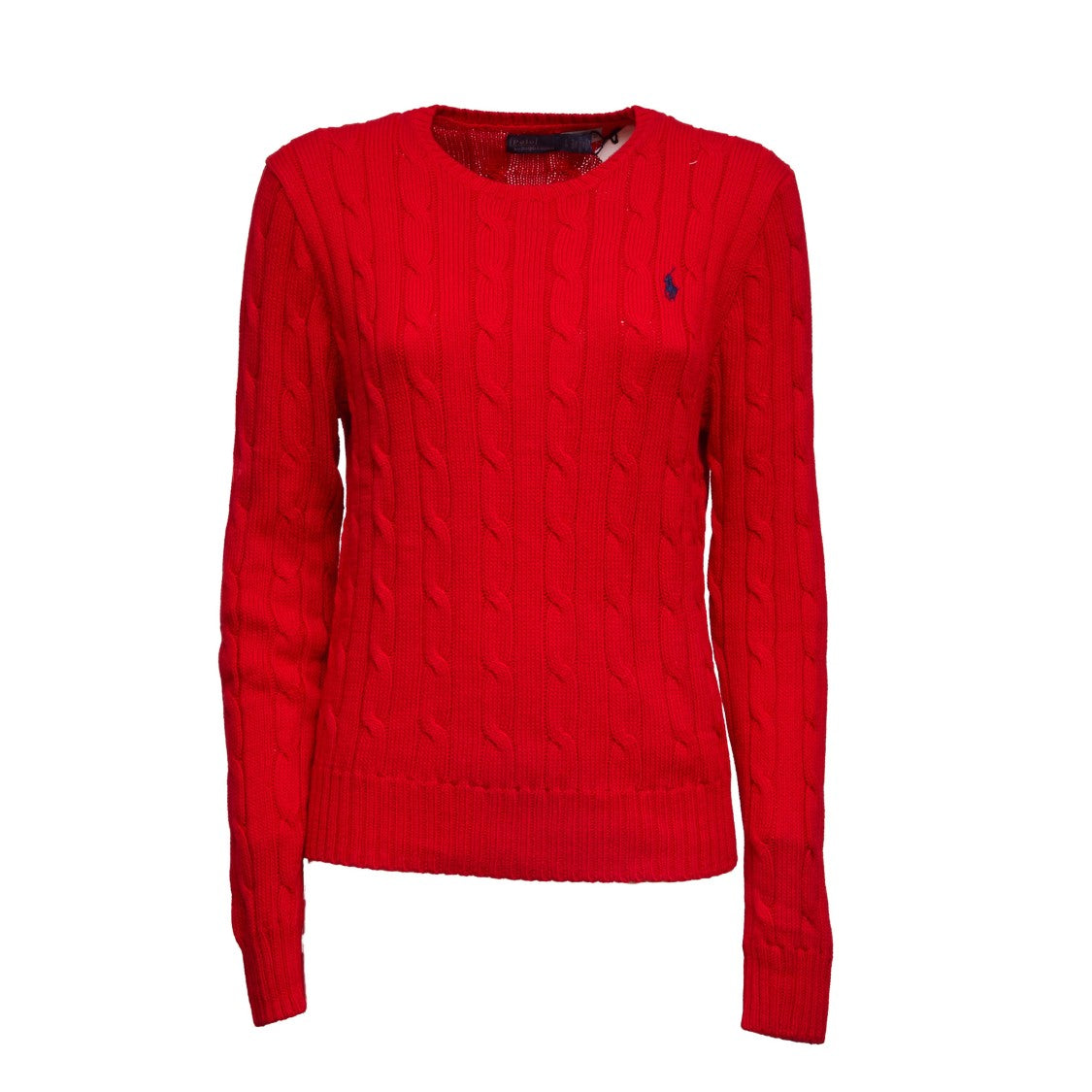 Polo Ralph Lauren Pima Cotton Cable Knit Crewneck Sweater