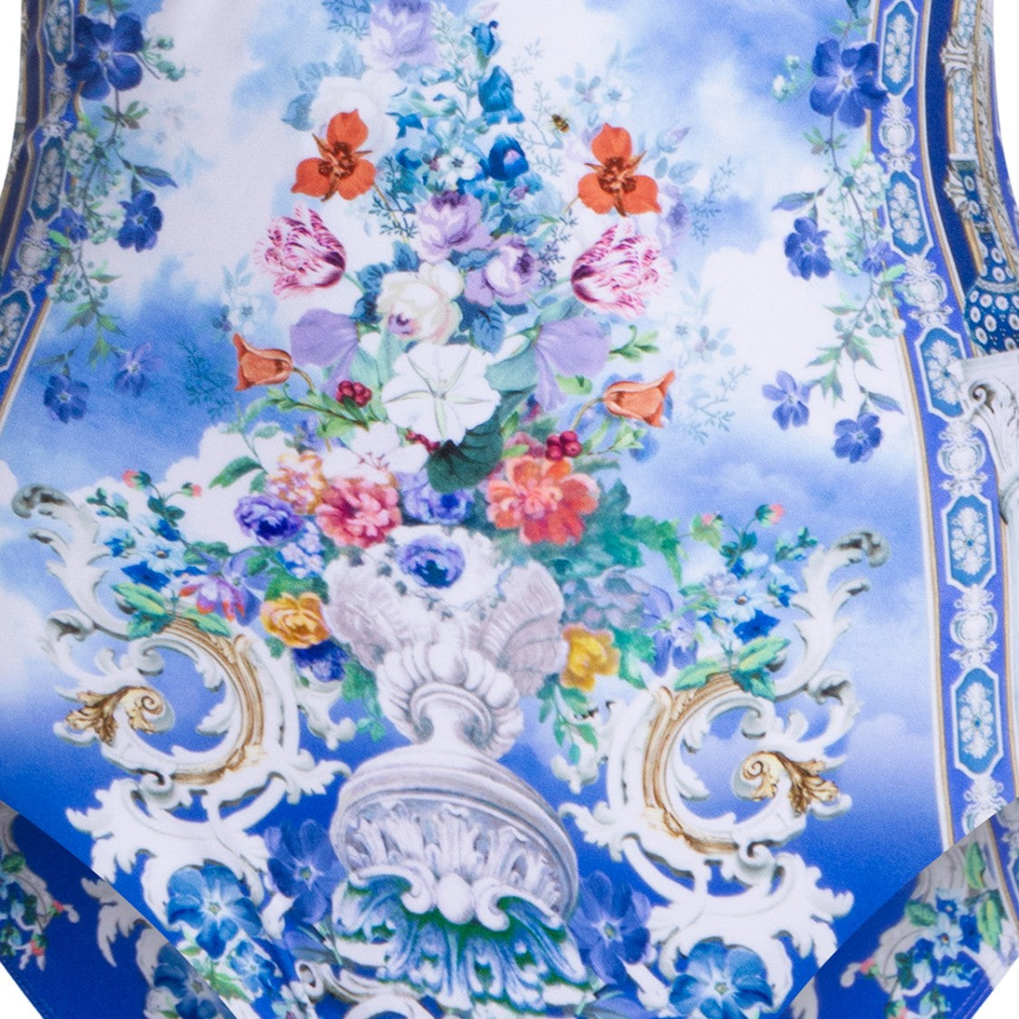 Camilla Maxi Dress With Flowing Silhouette And Intricate Patterns