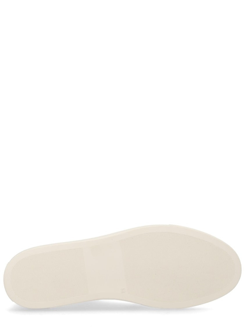 Common Projects White Bball Suede Overlays Low-Top Sneakers