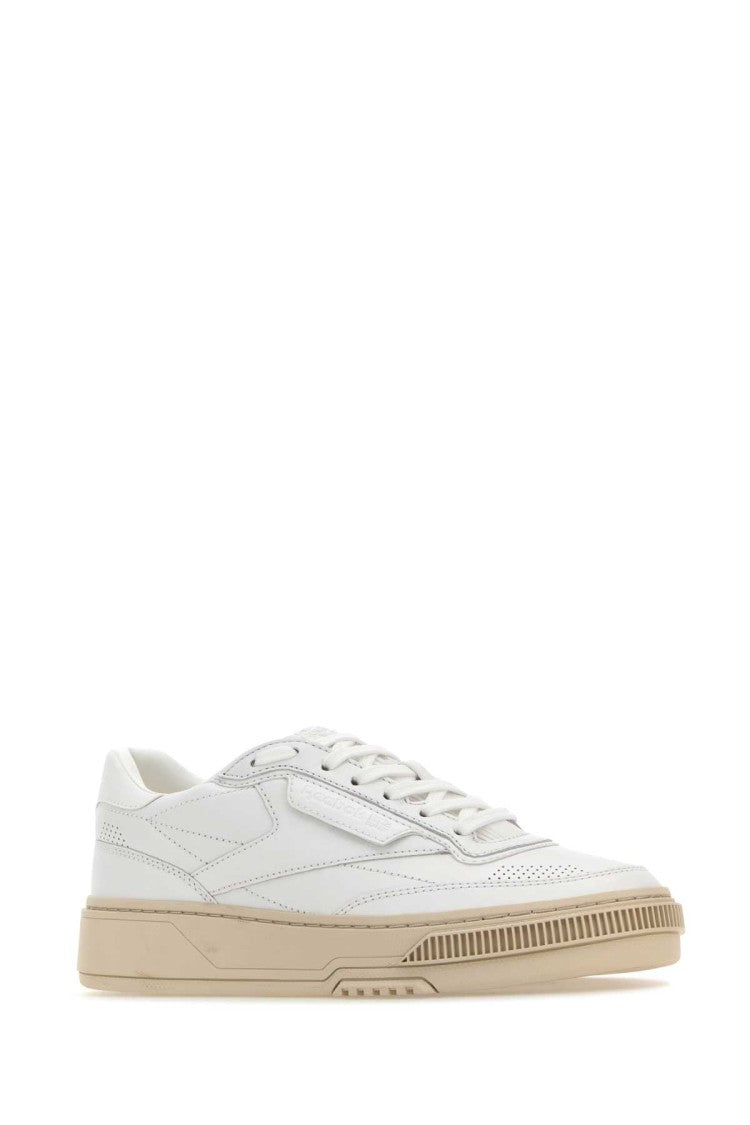 Reebok White Leather Club C Ltd Sneakers