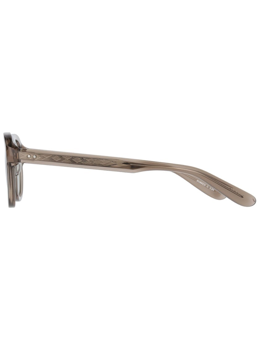 Yellows Plus Translucent Acetate Sunglasses With Rounded Frame