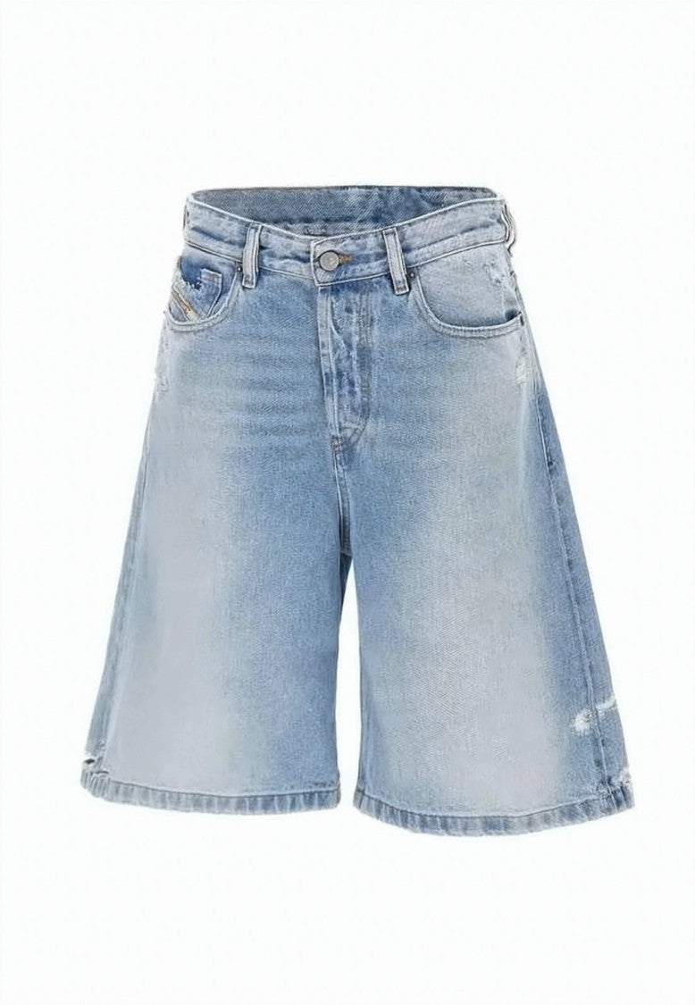 Diesel Relaxed-Fit Denim Shorts With Classic Five-Pocket Design