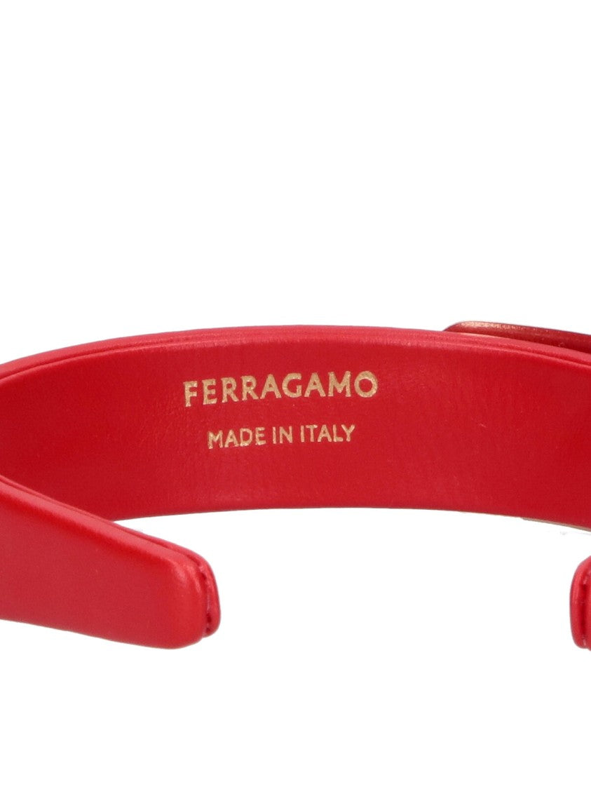 Ferragamo "Vara" Headband – Red