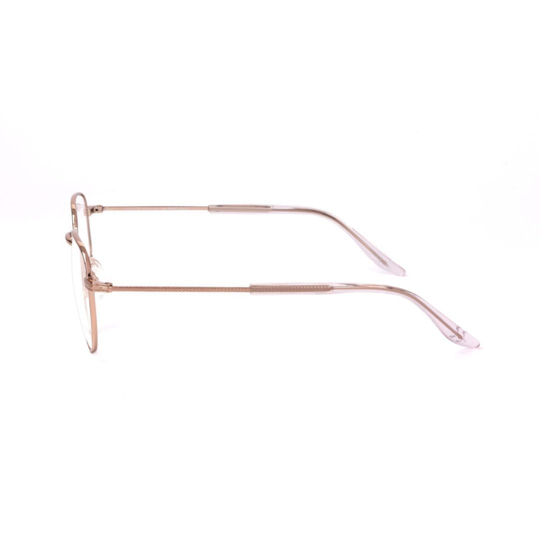 Barton Perreira Bp5089 491Vo Thin Rose Gold Metal Frame Sunglasses With Round Lenses