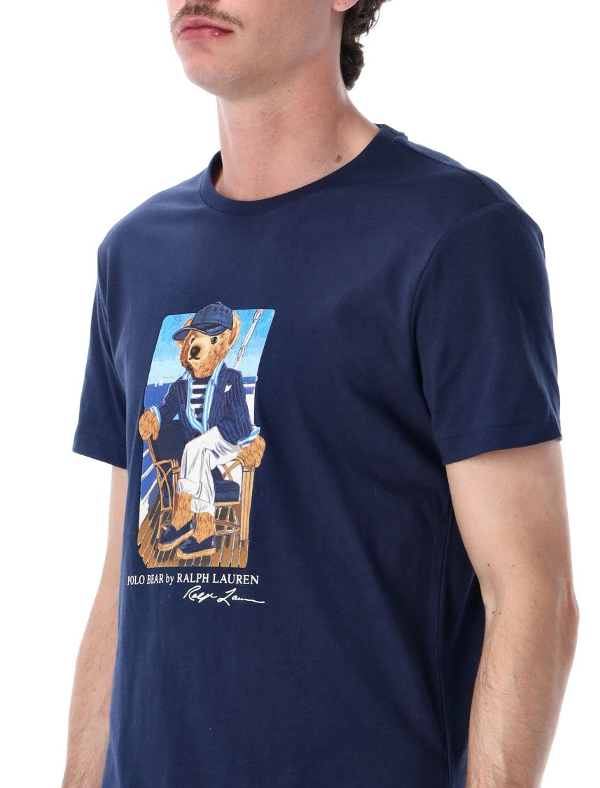 Polo Ralph Lauren Navy Bear Tee