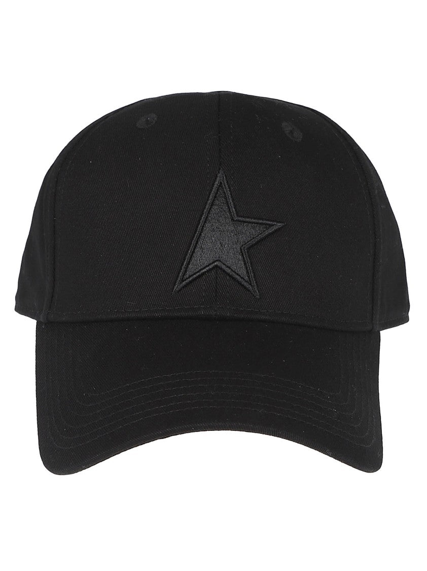Golden Goose Baseball Cap With Stitched Star Logo