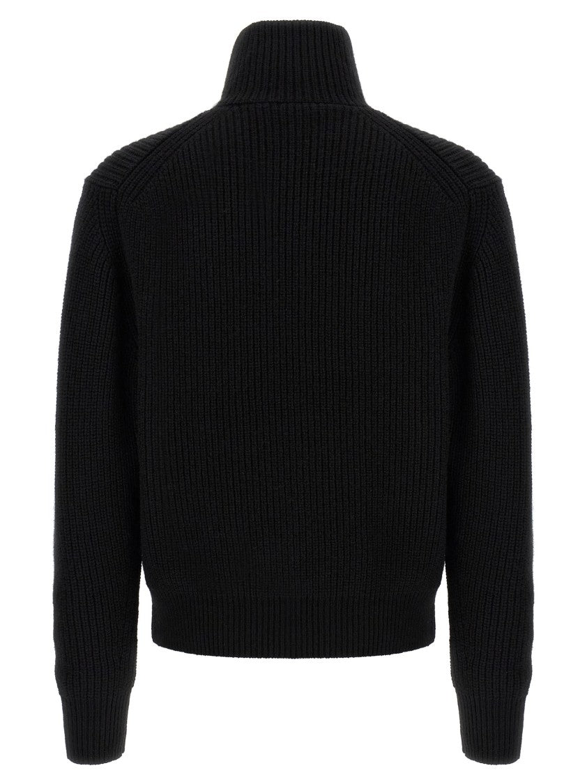 Tom Ford Zip Sweater With High Neck