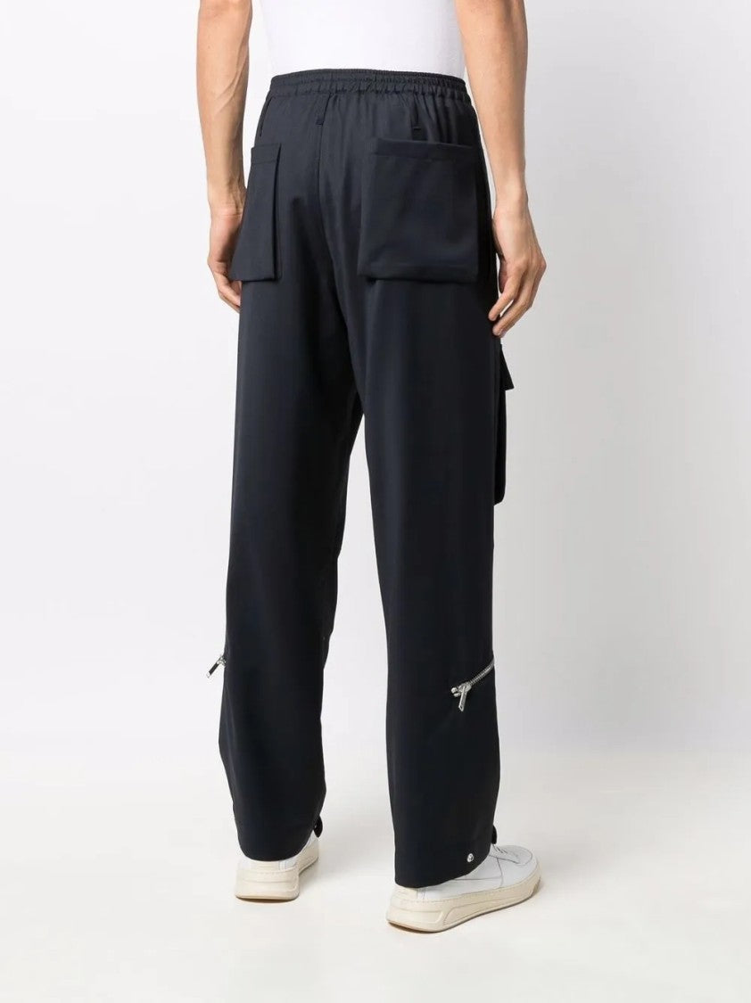 424 Straight Cut Neutrals Pants With Minimal Detailing