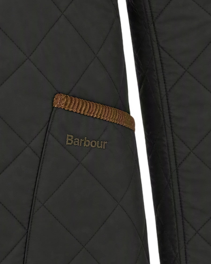 Barbour Sage Diamond-Quilted Jacket