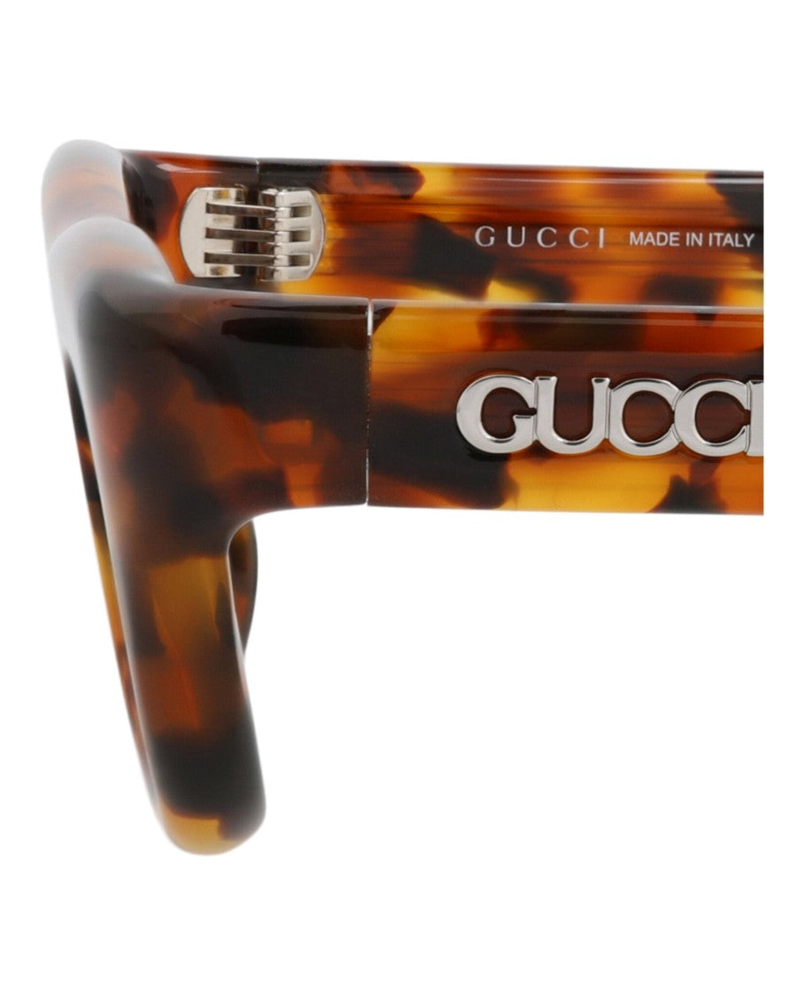 Gucci Square-Frame Recycled Acetate Sunglasses