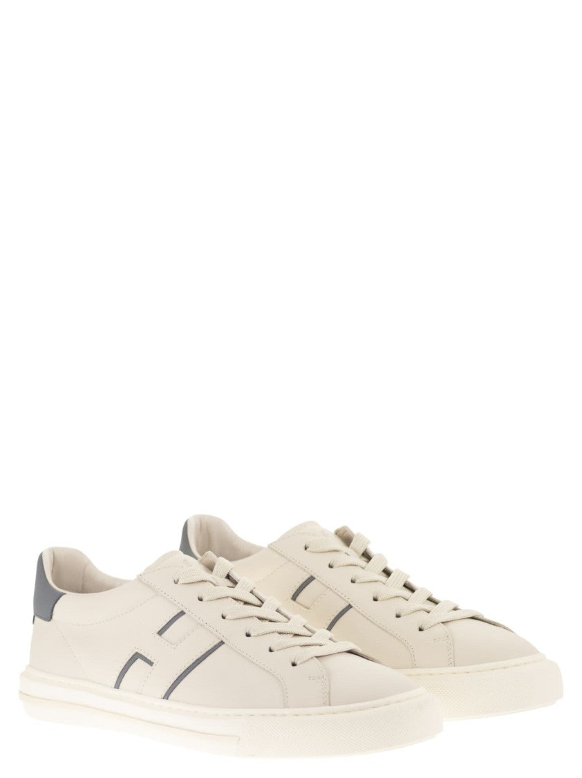 Hogan Rebel Leather Trainers With Memory Foam Insole