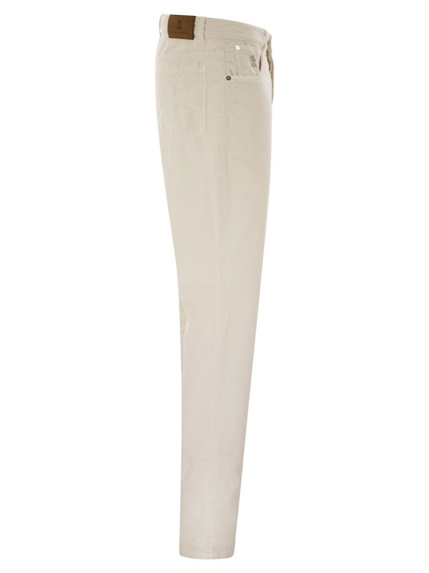 Brunello Cucinelli Five-Pocket Italian Fit Trousers