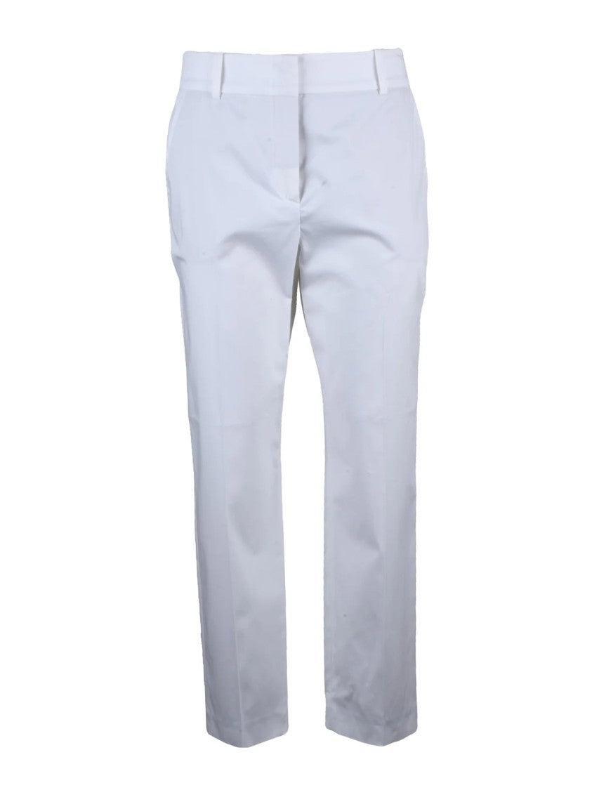 Eleventy Eleventy Cotton Lyocell Elastane Pants - White