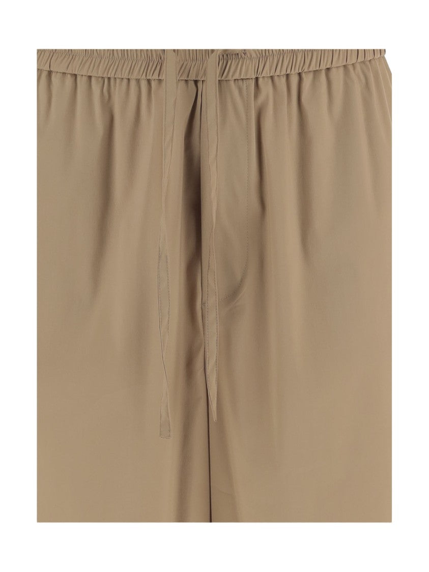 Darkpark Sand Tone Cotton Blend Shorts