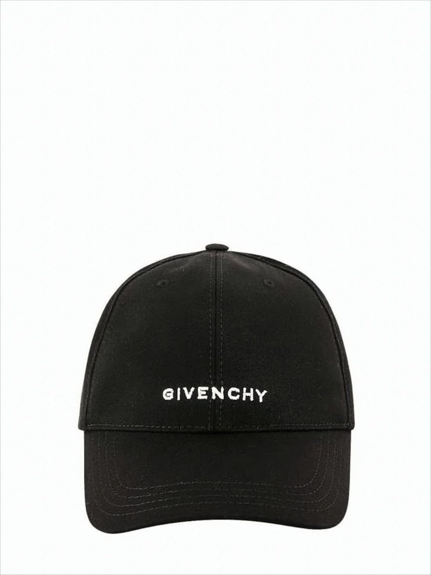 Givenchy Classic Black Baseball Cap With Embroidered Logo